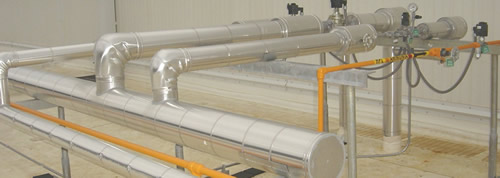 Cold Industrial Pipe Insulation